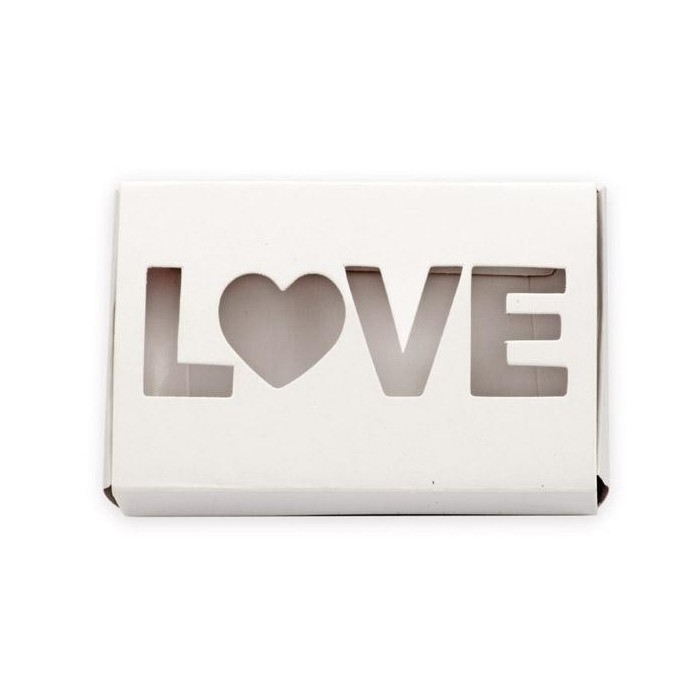 SCATOLINA LOVE BIANCO